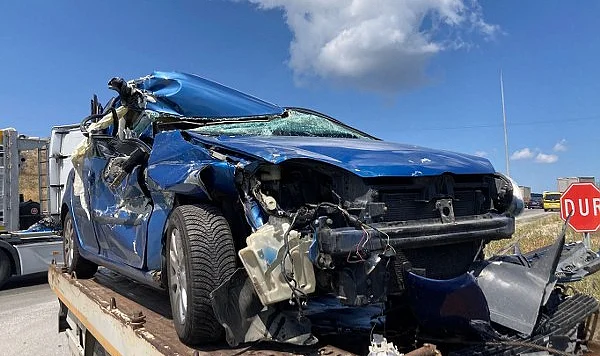 Samsun Kavak'ta Trafik Kazası: 1 Kişi Yaralandı