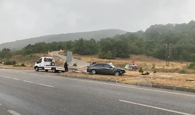 Samsun Kavak’ta Trafik Kazası: 2 Kişi Yaralandı