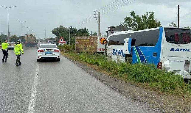 Samsun-Ordu Kara Yolunda Otobüs Kazası: Yaralılar Var