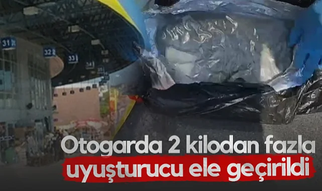 Samsun Otogarı'nda 2 Kilodan Fazla Uyuşturucu Madde Ele Geçirildi