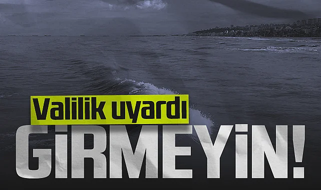 Samsun Sahillerinde Dalga Boyu Yükseldi! Valilik'ten Kritik Uyarı...