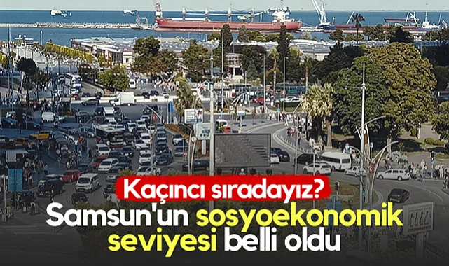 Samsun'un Sosyoekonomik Seviyesi Belli Oldu: İşte O Sıralama