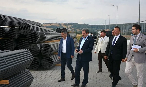 Samsun Valisi Orhan Tavlı Bafra OSB'de İnceleme Yaptı