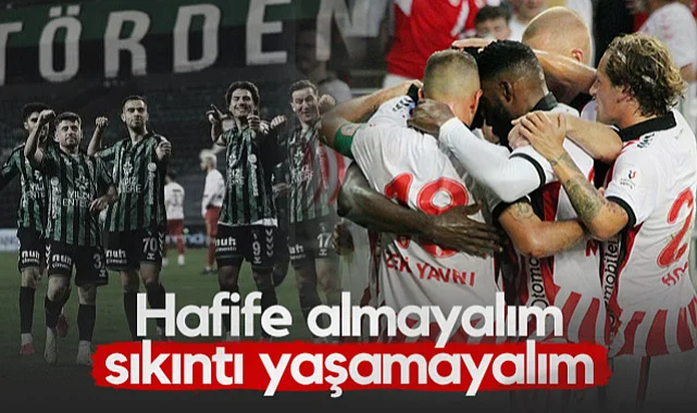 Samsunspor'a Kocaelispor Uyarısı: Hafife Almayalım Sıkıntı Yaşamayalım