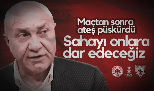 Samsunspor Başkanı Yüksel Yıldırım Ateş Püskürdü: Sahayı Panathinaikos'a Dar Edeceğiz
