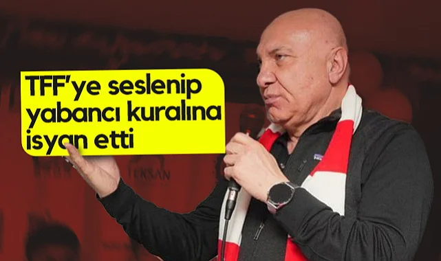 Samsunspor Başkanı Yüksel Yıldırım TFF'ye Seslenip Yabancı Kuralına İsyan Etti 