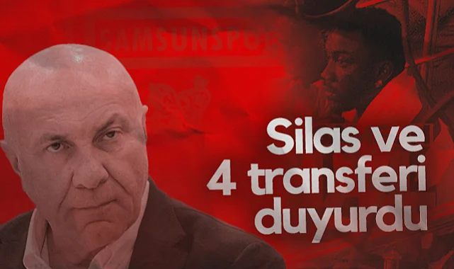 Samsunspor'da Başkan Yıldırım Silas ve 4 Transferi Duyurdu!