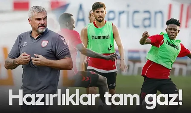 Samsunspor'da Gençlerbirliği Maçı Hazırlıkları Tam Gaz