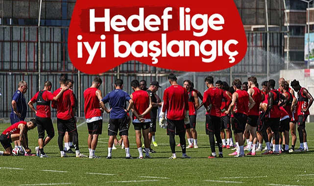 Samsunspor'da Hedef Lige İyi Başlangıç