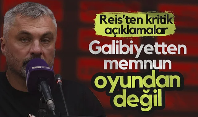 Samsunspor'da Reis'ten Kocaelispor Maçı Sonrası Kritik Açıklamalar