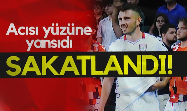 Samsunspor'da Sakatlanan Emre Kılınç'ın Acısı Yüzüne Yansıdı