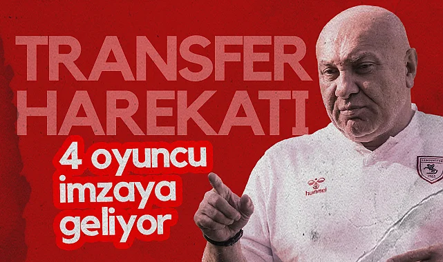 Samsunspor'da Transfer Harekatı! 4 Oyuncu İmzaya Geliyor...