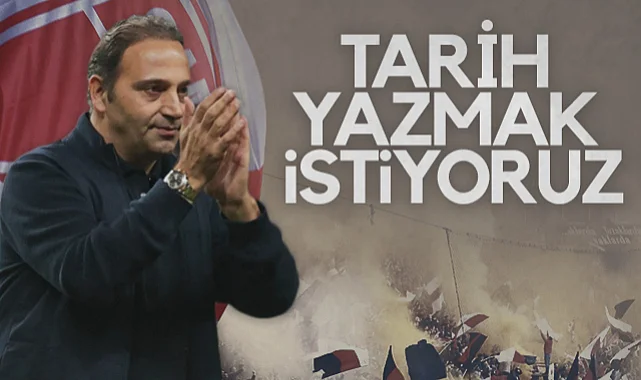 Samsunspor Futbol Direktörü Fuat Çapa: 30 Bin Taraftarın Önünde Tarih Yazmak İstiyoruz