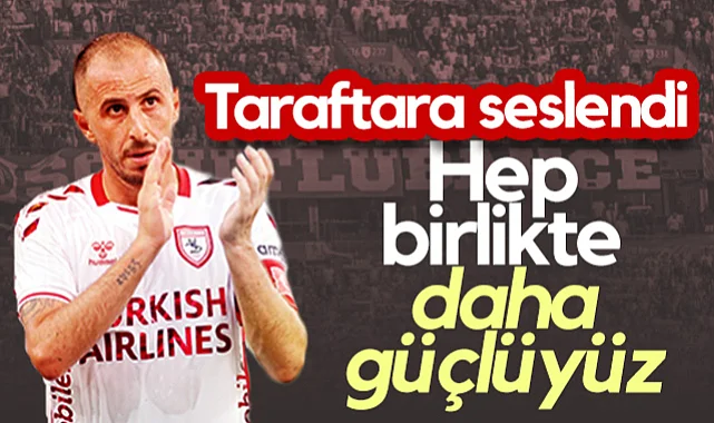 Samsunspor Kaptanı Zeki Yavru'dan Tarihi Panathinaikos Maçı Öncesi Çağrı