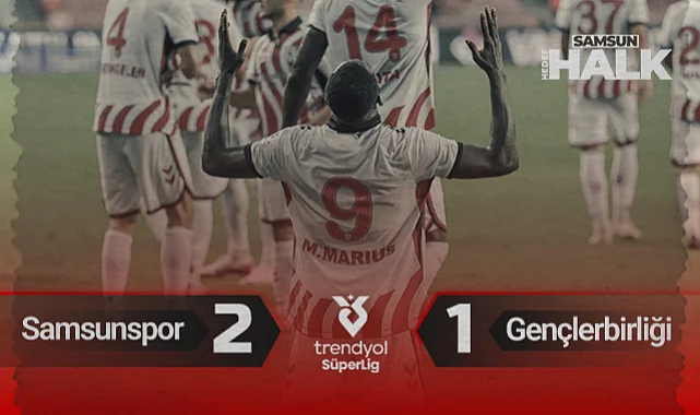 Samsunspor Lige Galibiyetle Başladı! Samsunspor - Gençlerbirliği Maçı Özet