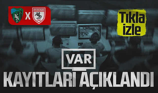 Samsunspor Maçındaki O Pozisyonlar Tek Tek Yayınlandı