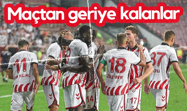 Samsunspor Sezona Galibiyetle Başladı: Maçtan Geriye Kalanlar