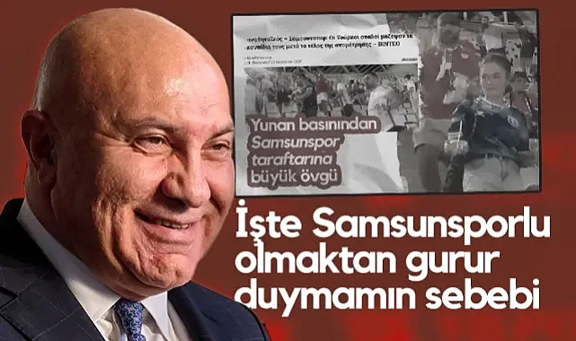 Samsunspor Taraftarının Hareketi Dünyada Gündem Oldu, Başkan Yüksel Yıldırım Teşekkür Etti