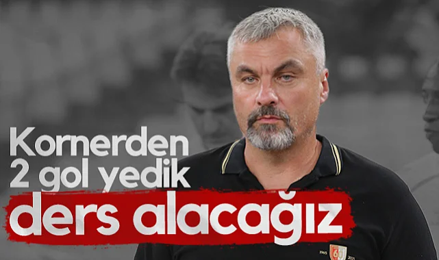 Samsunspor Teknik Direktörü Reis: Kornerden 2 Gol Yedik, Ders Alacağız