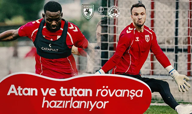 Samsunspor'un Atanı ve Tutanı Panathinaikos Rövanşına Hazırlanıyor