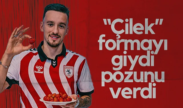 Samsunspor'un Çileği Geldi! 5 Yıllık Sözleşmeyi İmzaladı...