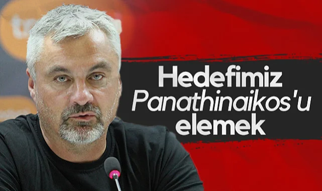 Samsunspor'un Teknik Direktörü Reis: Hedefimiz Panathinaikos'u Elemek