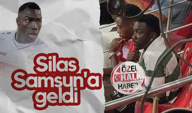 Samsunspor'un Transfer Gündemindeki Silas Samsun'a Geldi