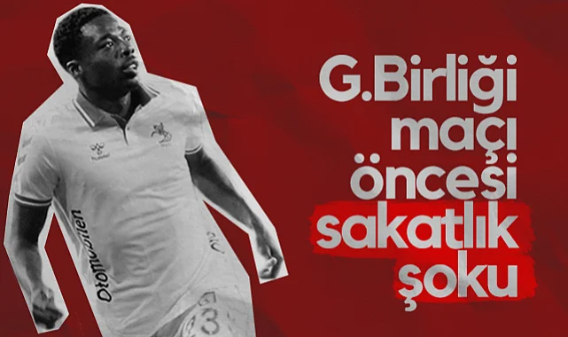 Samsunspor'un Yeni Transferi Sakatlandı! Gençlerbirliği Maçında Yok...