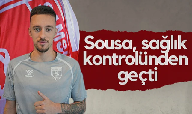 Samsunspor'un Yeni Transferi Sousa, Sağlık Kontrolünden Geçti