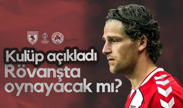 Samsunspor'un Yıldızı Holse Panathinaikos Rövanşında Oynayacak mı?