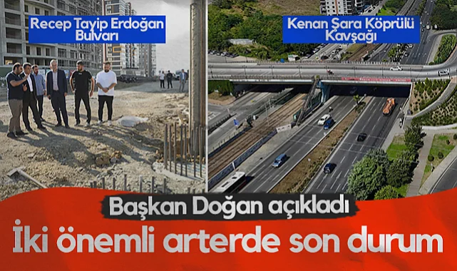 SBB Başkanı Halit Doğan Samsun'un İki Önemli Arterindeki Son Durumu Açıkladı