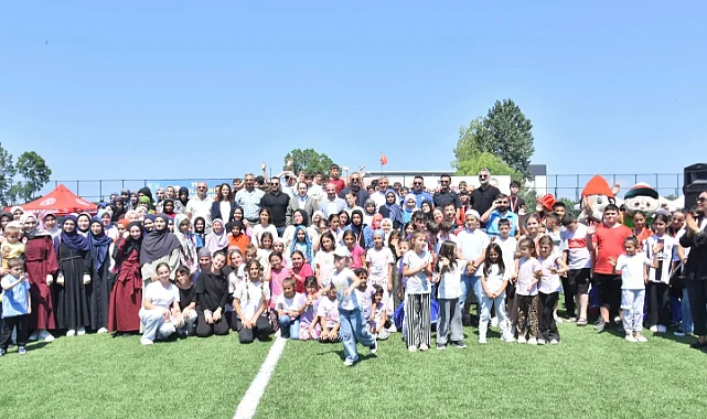 Tekkeköy'de Çocuklar ve Aileler Etnospor Etkinliğinde Buluştu
