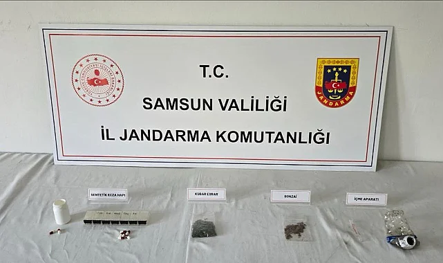 Tekkeköy'de Zehir Tacirine Jandarma Operasyonu