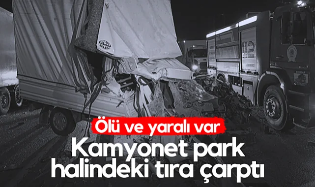 Terme'de Feci Kaza! Park Halindeki Tırın Dorsesine Çarptılar: 1 Ölü, 1 Yaralı