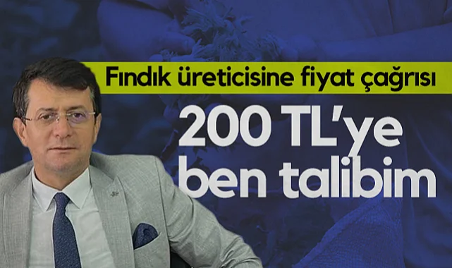Terme Ziraat Odası Başkanı Ergün'den Fındık Ürecitisine Fiyat Çağrısı: 200 TL'ye Ben Talibim