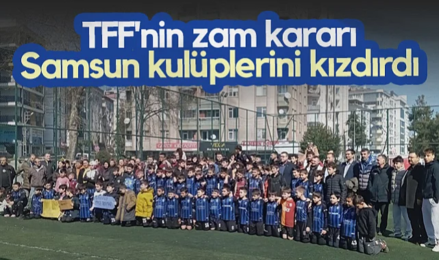 TFF'nin Zam Kararı Samsun Kulüplerini Kızdırdı