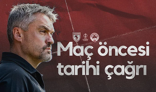 Thomas Reis'ten Panathinaikos Maçı Öncesi Tarihi Çağrı