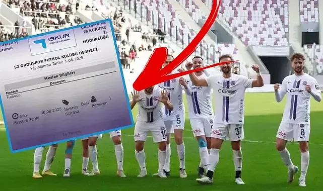 Türk Futbolunda Bir İlk: İŞKUR’dan Futbolcu İlanı