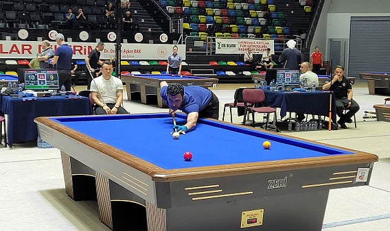 Türkiye 3 Bant Bilardo Şampiyonası'nın İkinci Etabı Samsun'da Başladı