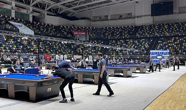 Türkiye Bilardo Şampiyonası Samsun'da Devam Ediyor