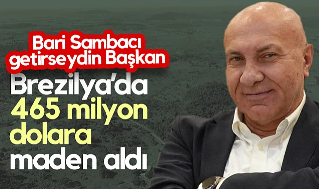 Yüksel Yıldırım 465 Milyon Dolarlık Maden Aldı! Samsunspor Taraftarı 'Bari Sambacı Getirseydin Başkan' Dedi