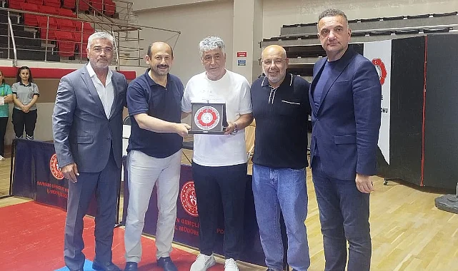 Yusuf İpoğlu'na Judo'ya Katkılarından Dolayı Plaket Verildi