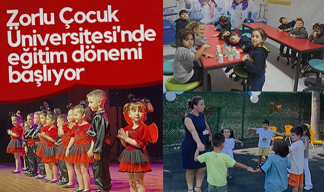 Zorlu Çocuk Üniversitesi'nde Özgün Eğitim Dönemi Başlıyor
