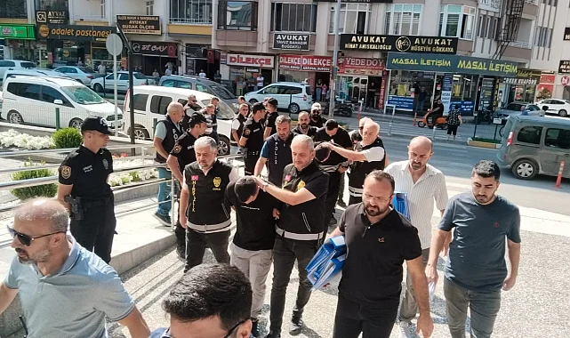 10 Milyonluk Change Araç Operasyonu: 7 Tutuklama