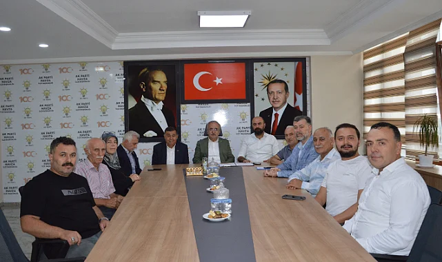 AK Parti İl Başkanı Mehmet Köse'den Havza Çıkarması
