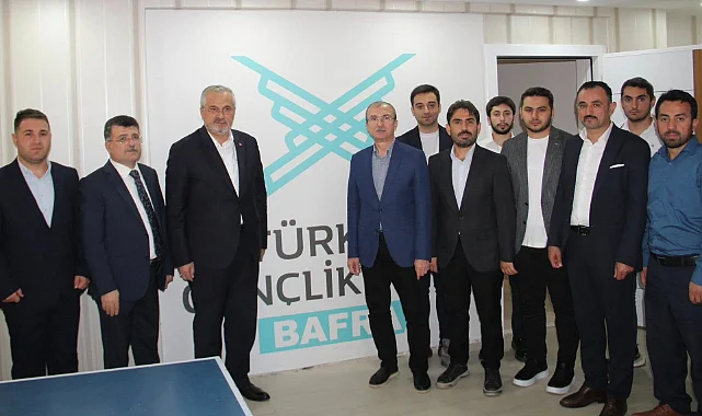 AK Parti Milletvekili Kırcalı ve Başkan Kılıç’tan TÜGVA Bafra’ya Ziyaret
