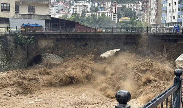 Artvin Borçka’da Sağanak Felaketi: Tarihi Köprü Selde Yıkıldı
