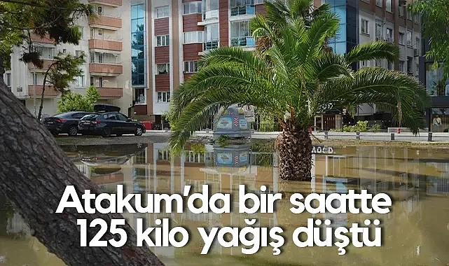 Atakum’da 1 Saatte 125 Kilo Yağış: Felaketin Eşiğinden Dönüldü