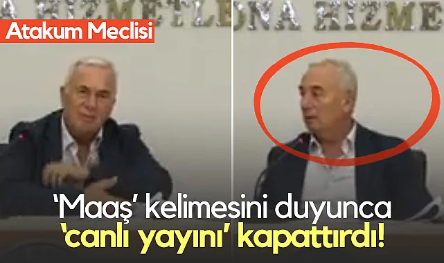 Atakum'da Başkan Vekili 'Maaş' Kelimesini Duyunca 'Canlı Yayını' Kapattırdı!