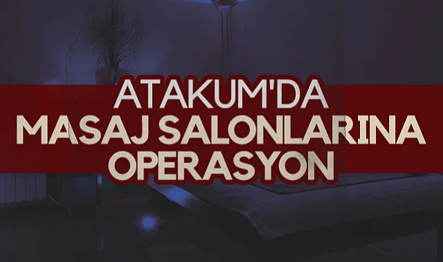 Atakum'da Masaj Salonlarına Operasyon